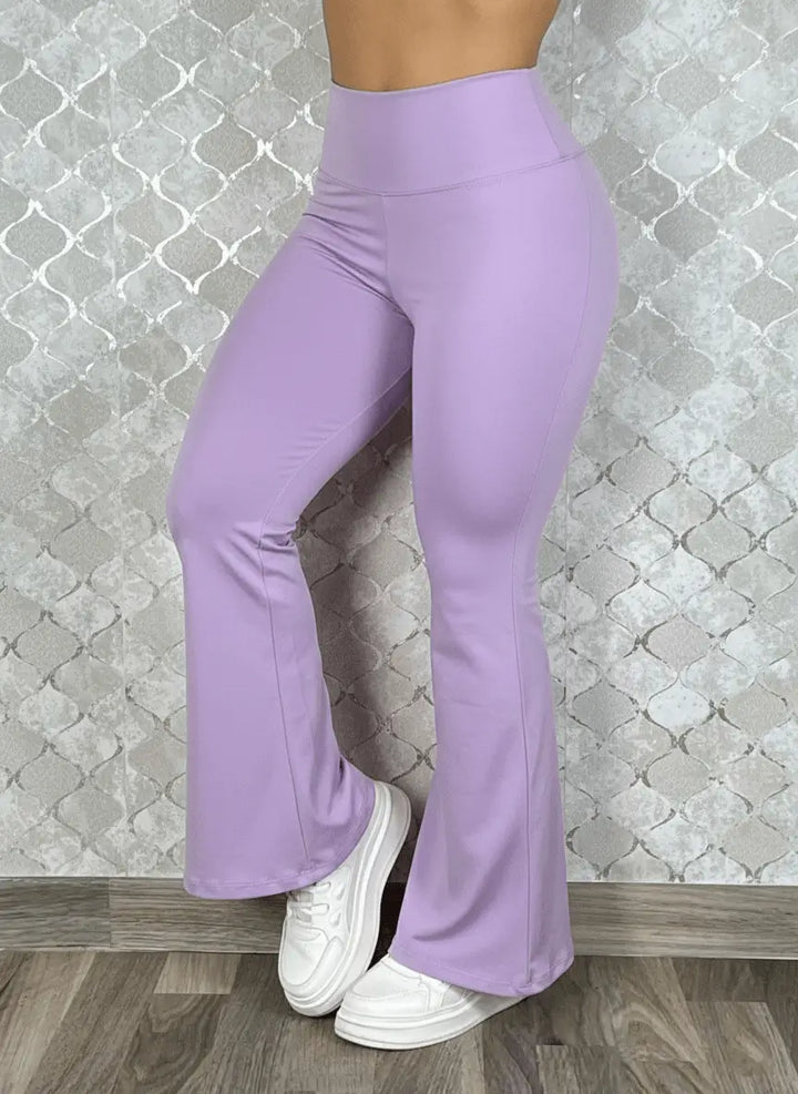 Pantalón para mujer entallado de cintura alta, tela elástica y cómoda; diseño elegante y versátil para oficina y uso diario, fácil de combinar
